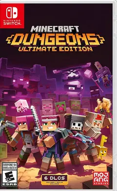 Portada de Minecraft Dungeons